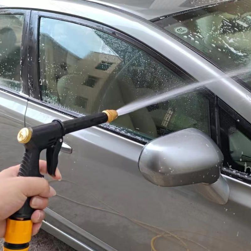 High Pressure Car Wash Gun Brass Stainless Steel Plastic Water Nozzle Spray Gun