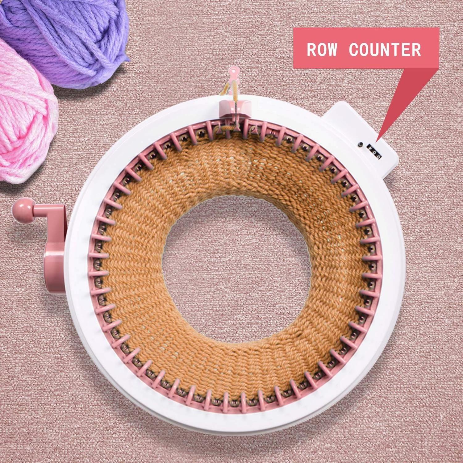 Sentro Hot Style Hand-Knitted Children's Educational Toys Circular Knitting Loom Machine 48 Needles With Row Counter