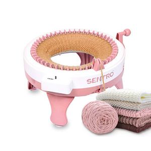 Sentro Hot Style Hand-Knitted Children's Educational Toys Circular Knitting Loom Machine 48 Needles With Row Counter