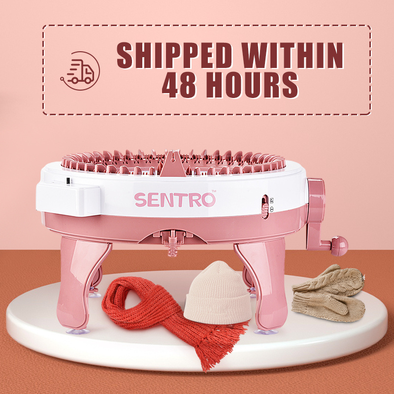 Sentro New Arrival Knitting Machines 48 Needles Crochet Accessories Circular Knitting Machine For Sale