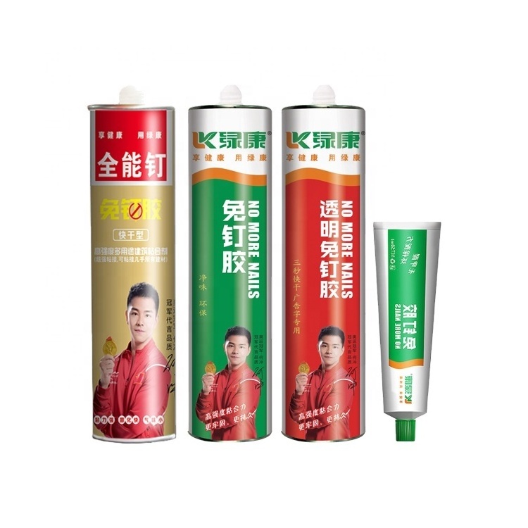 Factory price liquid nail glue/Super strong nail-free adhesive/High quality nail-free adhesive