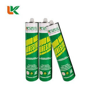 High Tack Heavy Duty Liquid Nails No More Nails Glue Fast Dry Construction Adhesive for WPC  PVC Panels