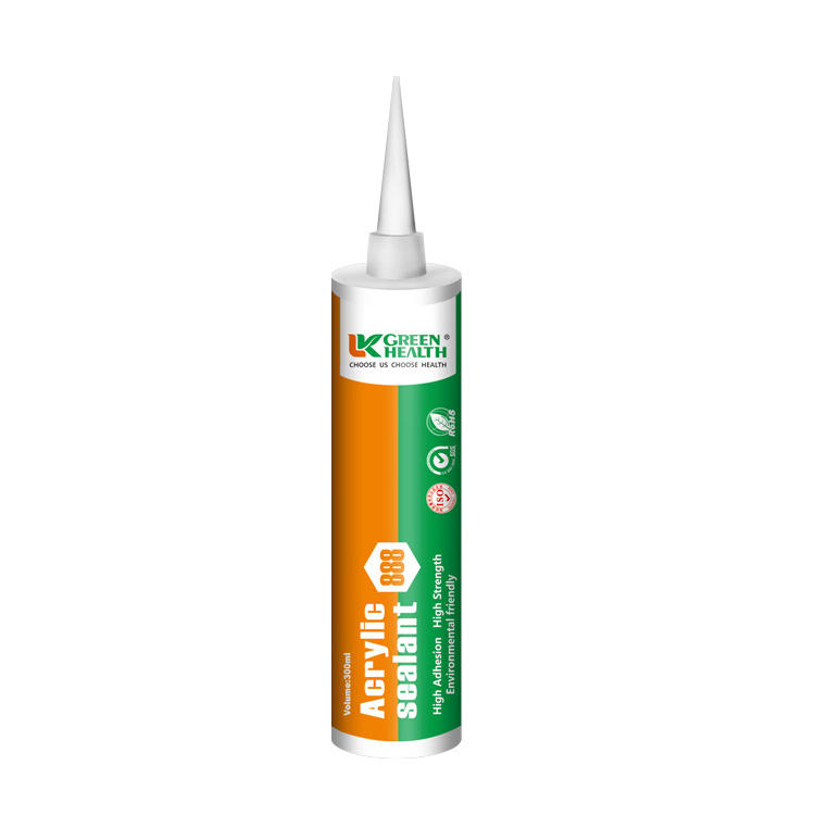 Silicone Acrylic Sealant Manufacturer Gap Filler Caulk Sealant Water-based Siliconized Acrylic Sealant for Indoor and Outdoor