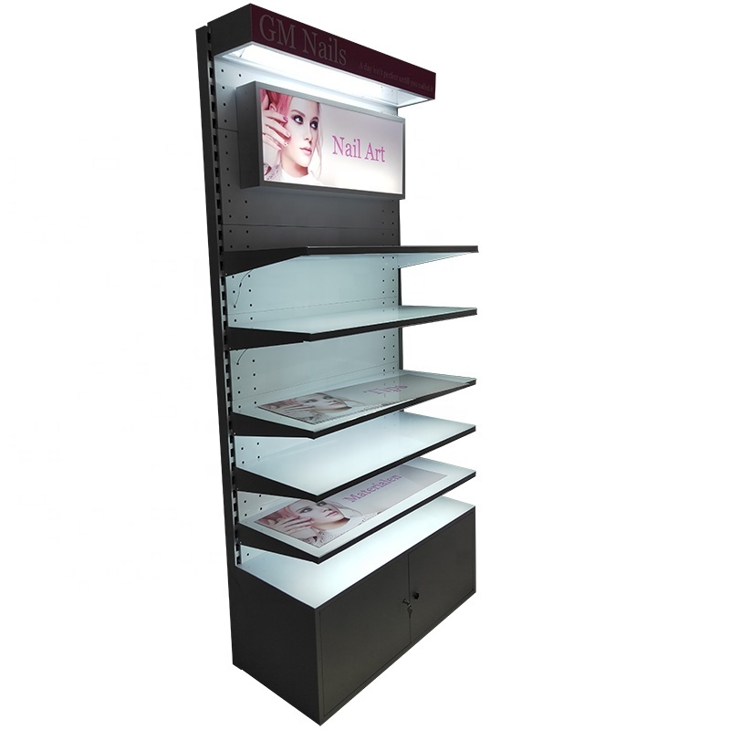 Best Quality Competitive Price Cosmetics Makeup Counter Shelf Displays Stand Cosmetics Makeup Displays Stand Display Shelves