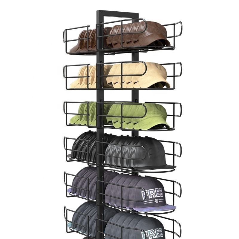 Customized Baseball Hat Racks Helmet Hat Display Stand