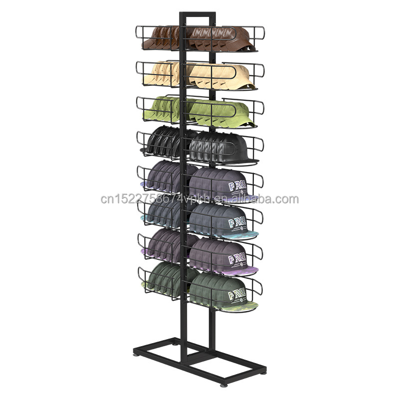 Customized Baseball Hat Racks Helmet Hat Display Stand