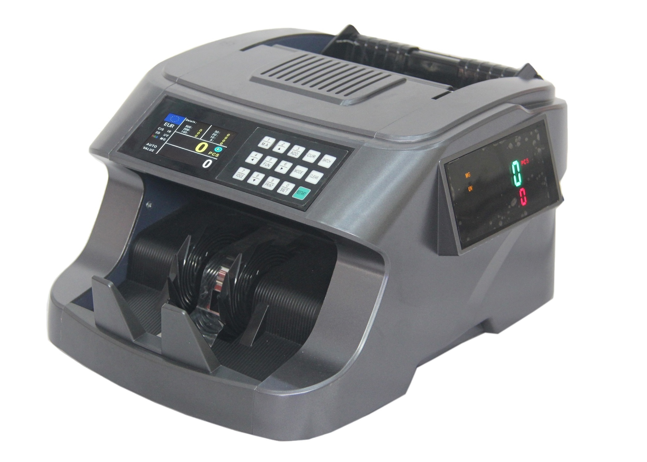 High Detection Bill Counters Multi-currency Cash Counting Machine Money Counter Banknote Counting