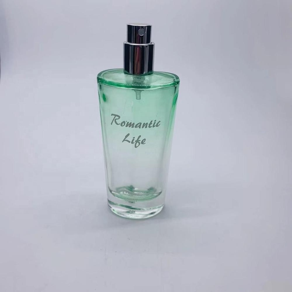 50 ML  empty glass perfume sprayer flower shape perfume glass bottle for sale