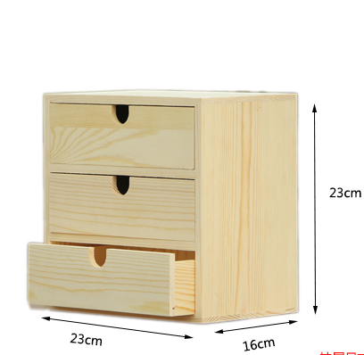 Small Multi Purpose Desktop Organizer Caddy with 5 Drawers Storage Cabinet Sewing Box and DIY Craft Project Solution