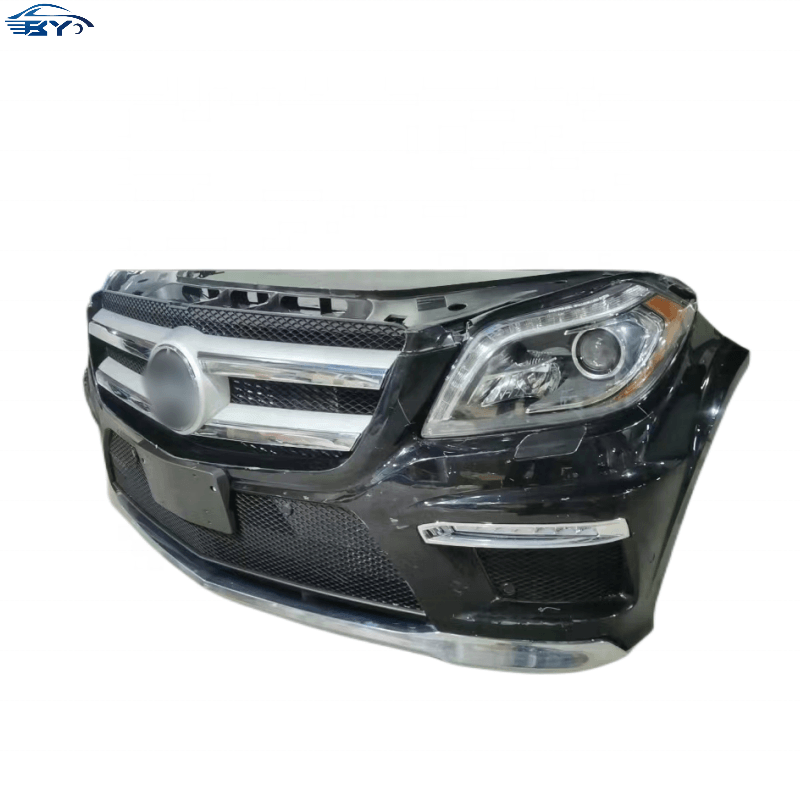 Professional low-cost universal front bumper body bumper face lift body kit For Mercedes Benz W166GL400 front bumper headlight