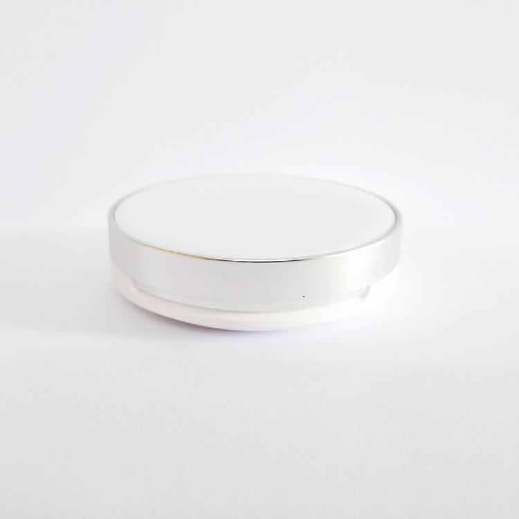 T in stock Ultrathin white compact powder case bb air cushion box with Mirror