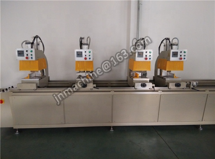 Window and door Making Machine Double Head UPVC PVC Window Welding Making Machine