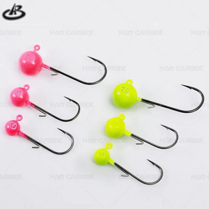 custom Tungsten Jig Head 1g 1.5g 2g 2.5g 3g 3.5g 5.3g 7g 10g 14g Tungsten Head fishing Hook