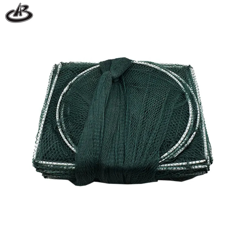 HDPE Aquaculture Crab Fish Trap Cage Fishing Cast Net Fishing Farming Net