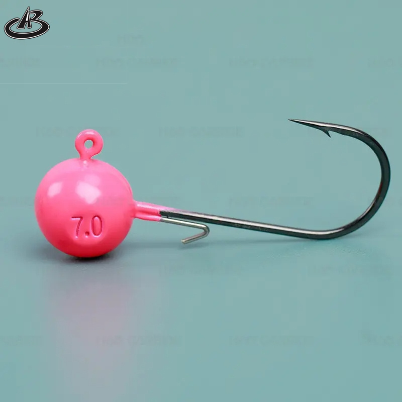 custom Tungsten Jig Head 1g 1.5g 2g 2.5g 3g 3.5g 5.3g 7g 10g 14g Tungsten Head fishing Hook