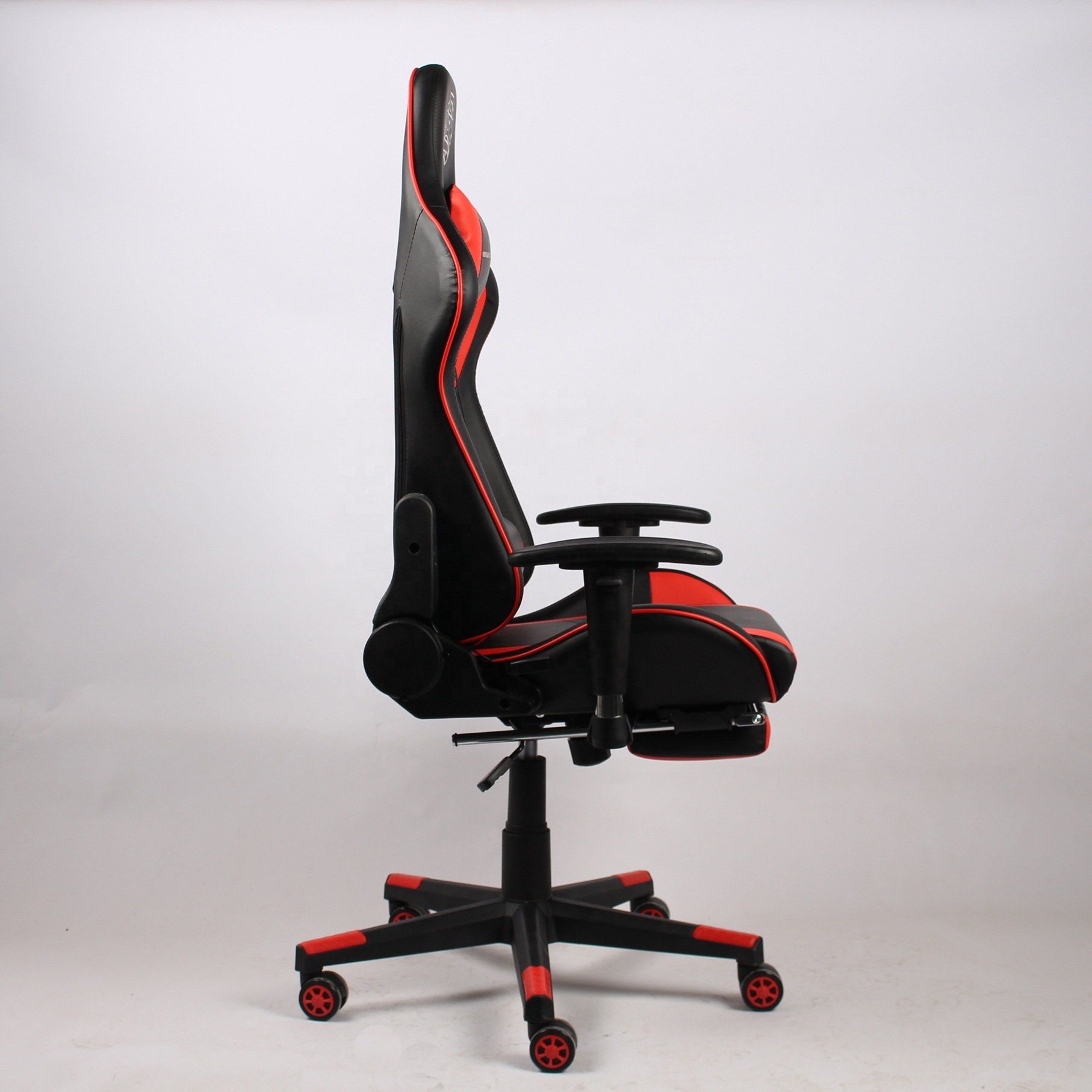 Cheapest  Hagh Back Black Metal  Computer Heavy Duty Gamer Pc Racing Gaming Chair With Footrest