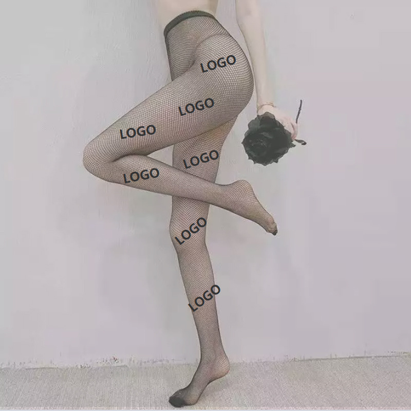 Wholesale popular V shape fishnet glitter stockings carnival tights for skin colors