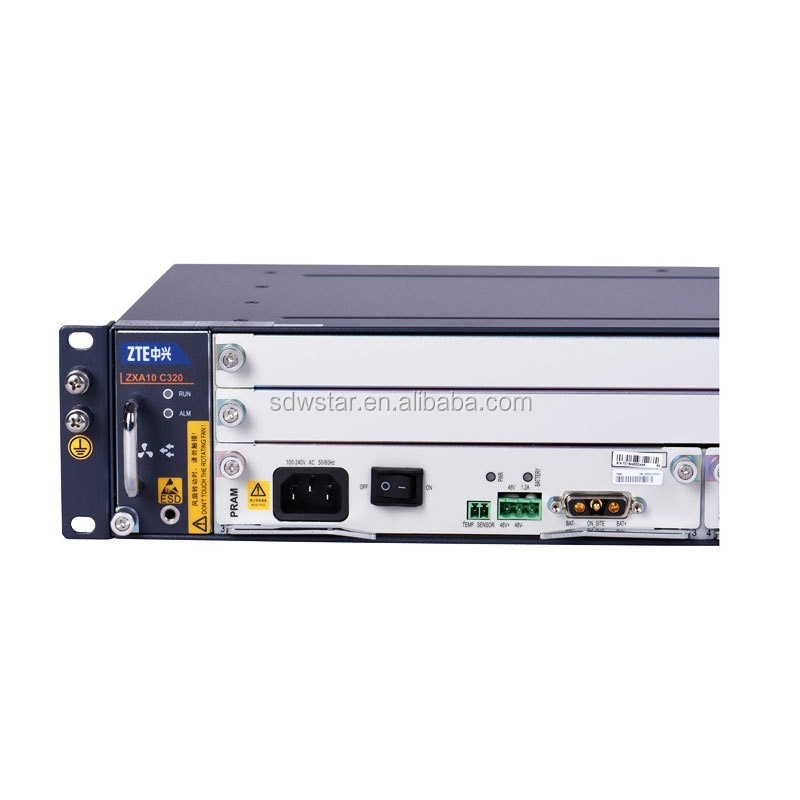 ZTE Mini 16 Port ZXA10 C320 GPON OLT Network Access Equipment Zxa10 Zte C320