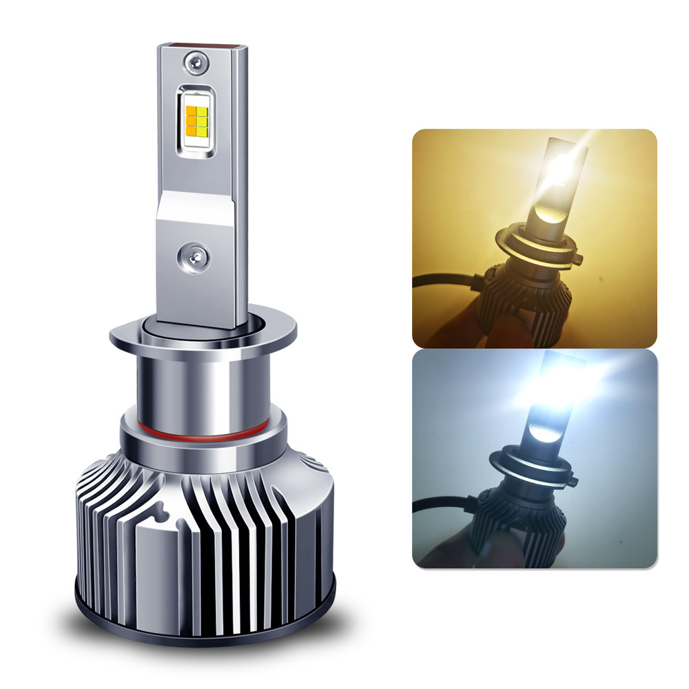 2 color Led car Headlight Motorcycle Bulb  H1 H4 H7 H11 9005 9006  Truck Led Lighting Bulb Led Car Headlight