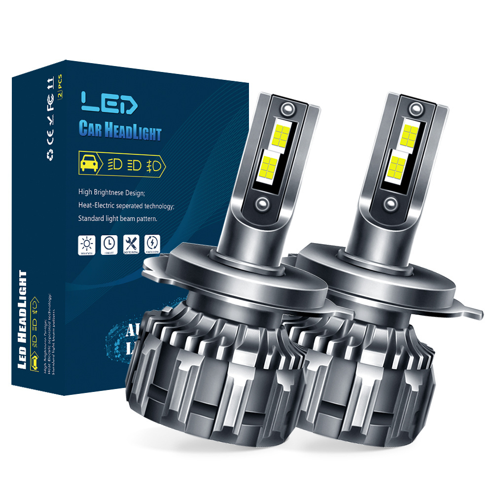 M3 Pro 65w 20000lm Led Hi/lo Beam Led Car Light H7 H11 9006 9007 9003 Led Headlight Bulbs 12v Led Headlight H4 Led