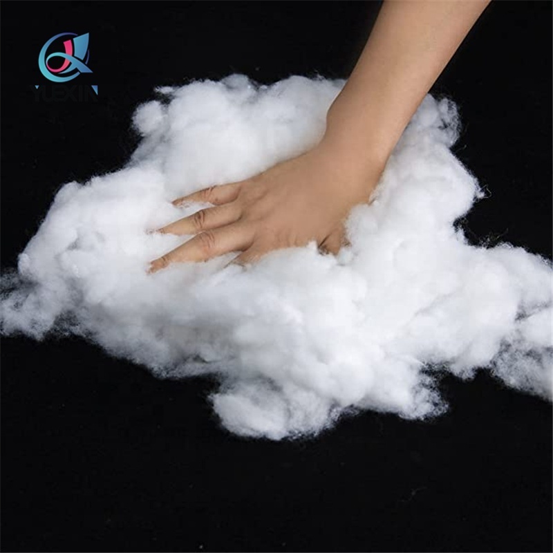 Recycled Polyester Fiber, High Resilience polyfill for Pillow Filling, Dolls DIY and Home Decoration Projects