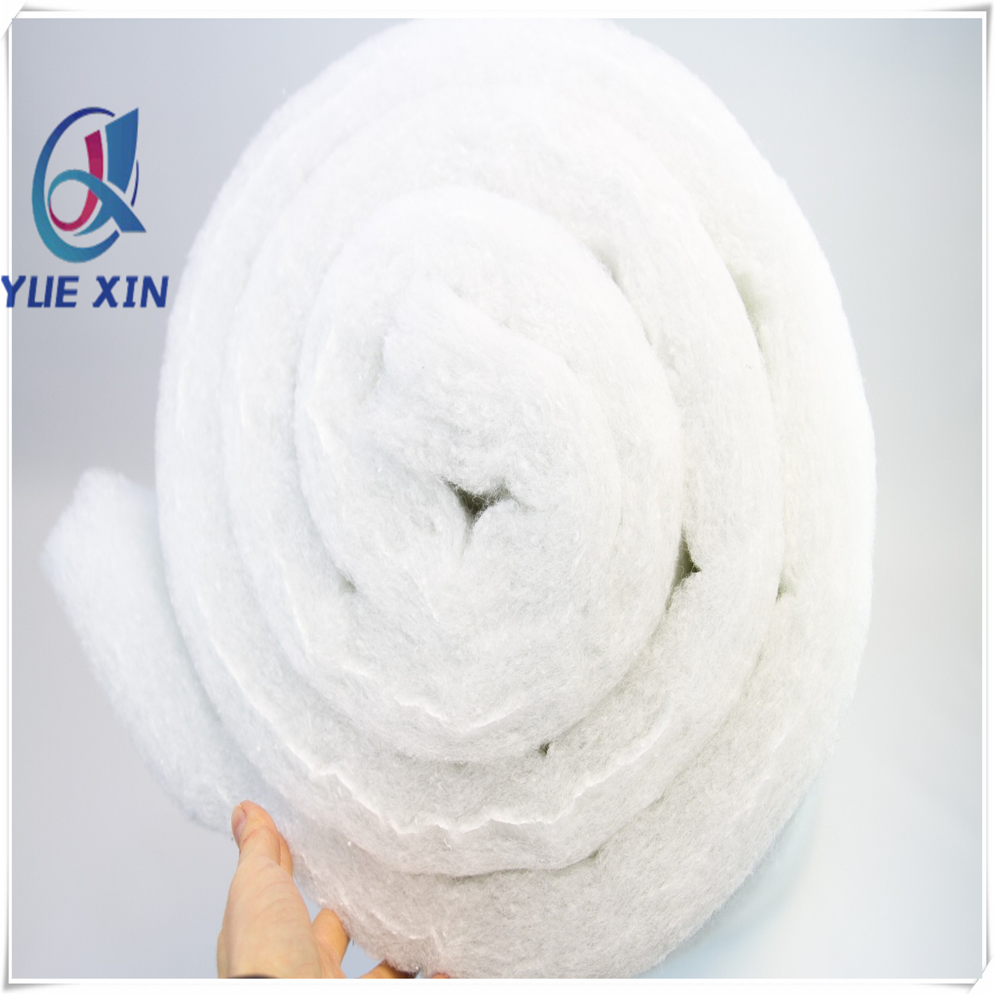 YUEXIN Eco-friendly fireproof 100% polyester insulation batts/roof ceiling floor batts