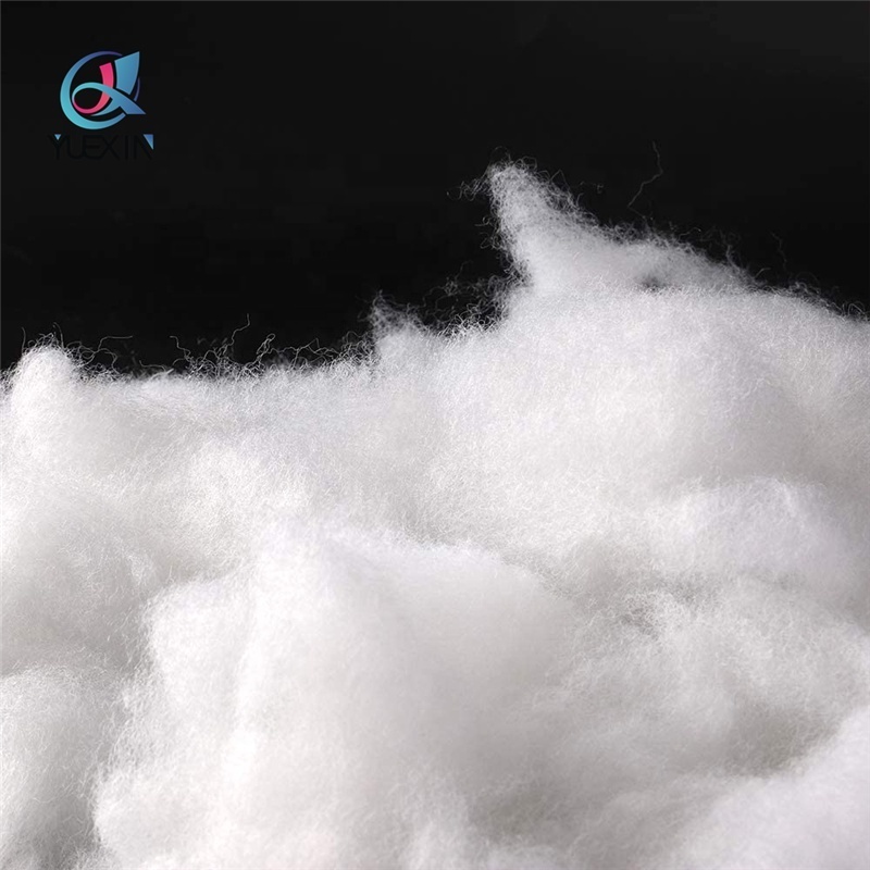 Recycled Polyester Fiber, High Resilience polyfill for Pillow Filling, Dolls DIY and Home Decoration Projects