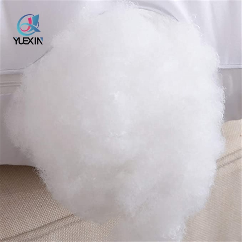 Recycled Polyester Fiber, High Resilience polyfill for Pillow Filling, Dolls DIY and Home Decoration Projects