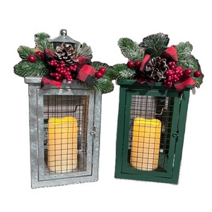 Valentine's graduation ceremony holiday gift christmas decor outdoor 3d real flame led lantern