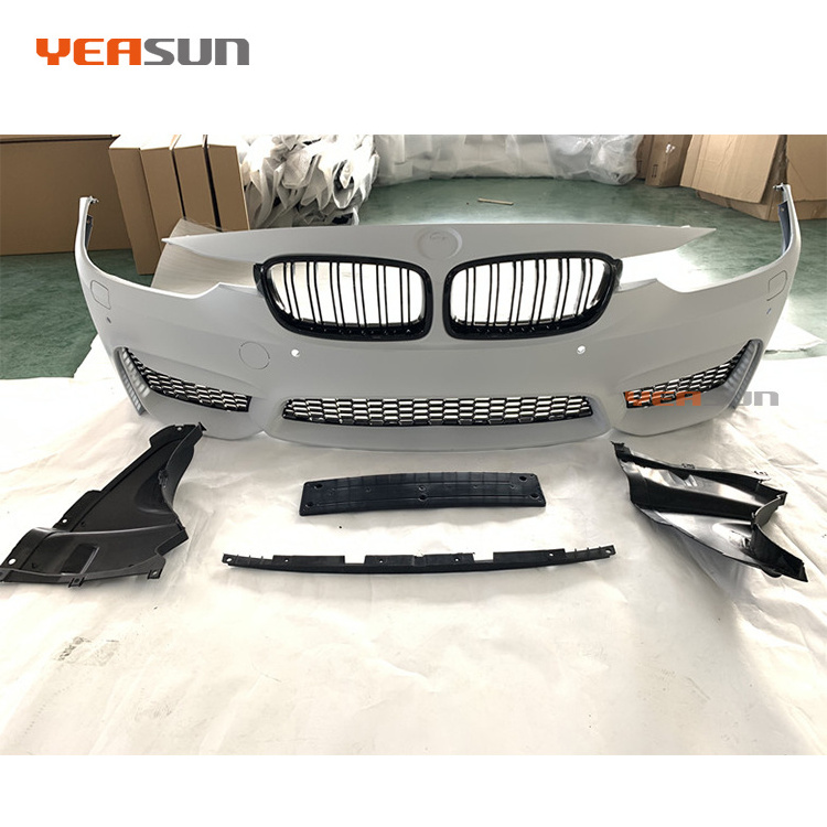 For BMW 3 series F30 facelift M3 full bumper body kit 2013 2014 2016