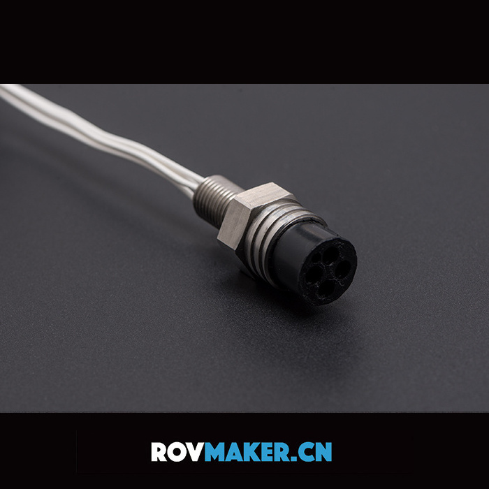 Rovmaker MCBH 4F MCIL 4M Underwater Electrical Wet-mate Connectors of Ip 68 Waterproof Marine Wire BNC Connector