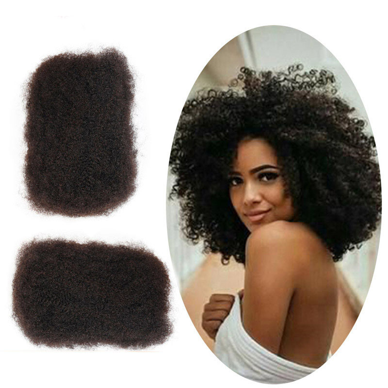 Brazilian Remy Hair Afro Kinky Curly Bulk Human For Braiding dreadlocks Crochet Braid hair 10-22