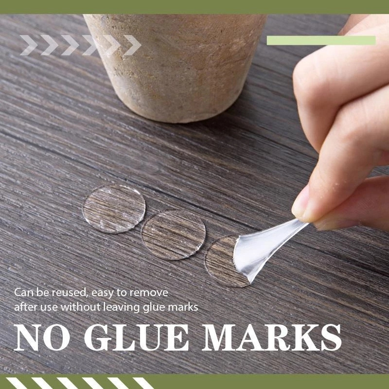 Clear Invisible Double-faced Circle Dot Glue Silicone Self Adhesive Dots Stickers Adhesive Dots