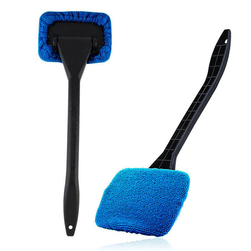 Windshield Cleaning Wash Tool Car Window Cleaner Brush Kit with Long Handle