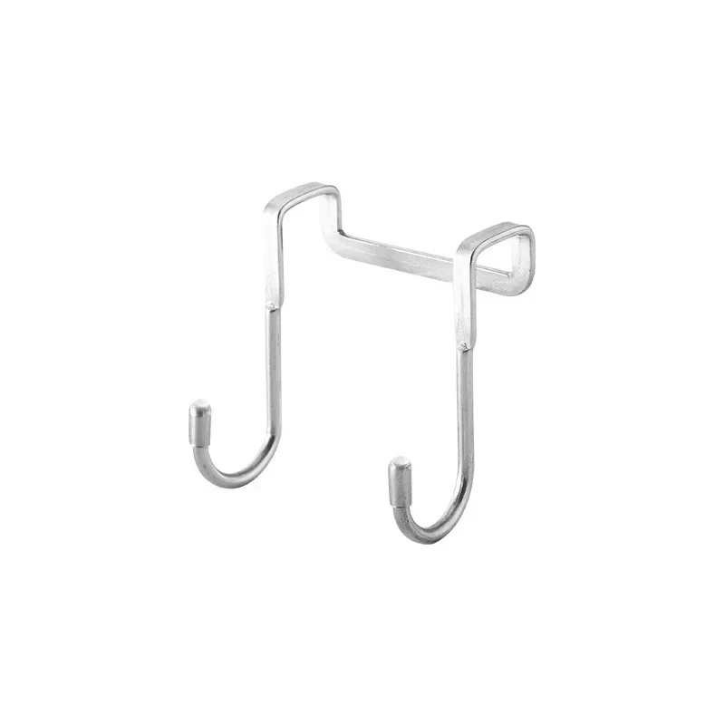 Wholesale Door Hook S-shaped Towel Hook Stainless Steel Cabinet Hooks Kitchen Bathroom Cabinets Home Storage Organization