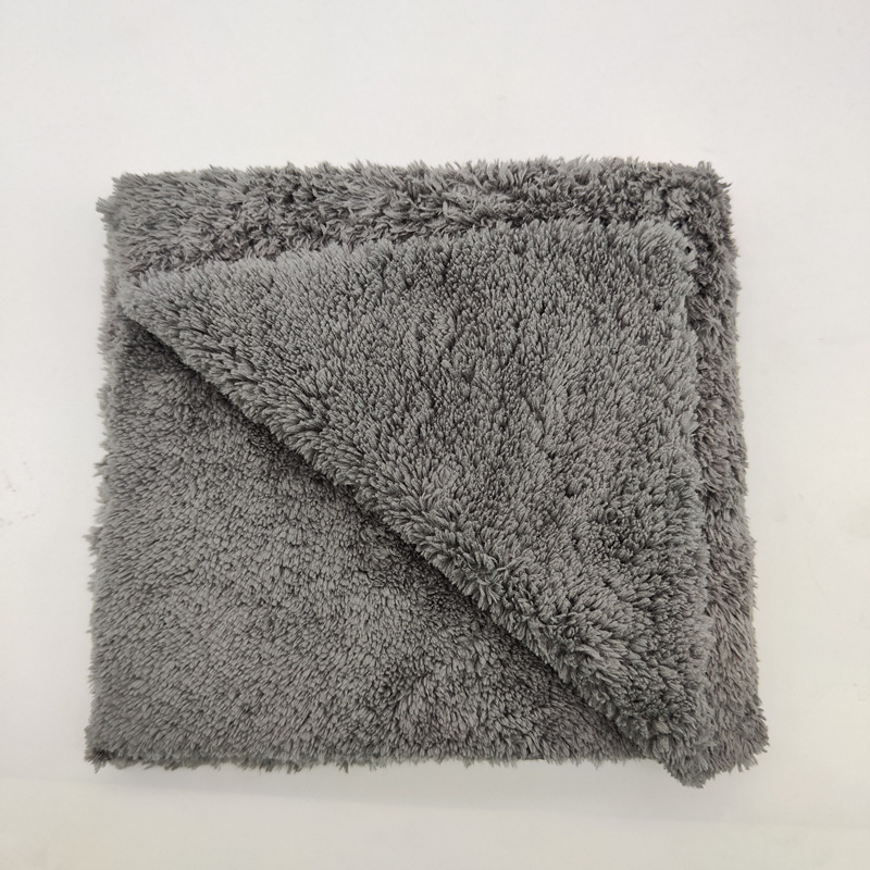 Strong Bamboo Charcoal Dishcloth Microfiber Kitchen Towel Thickened Absorbent Non-stick Oil Home Cleaning Rags