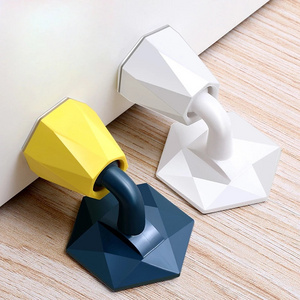 yiwu Door Stopper Silicone Door Catch No Noise with Double-Sided Adhesive Tape No Drilling Bumper Wall Protector