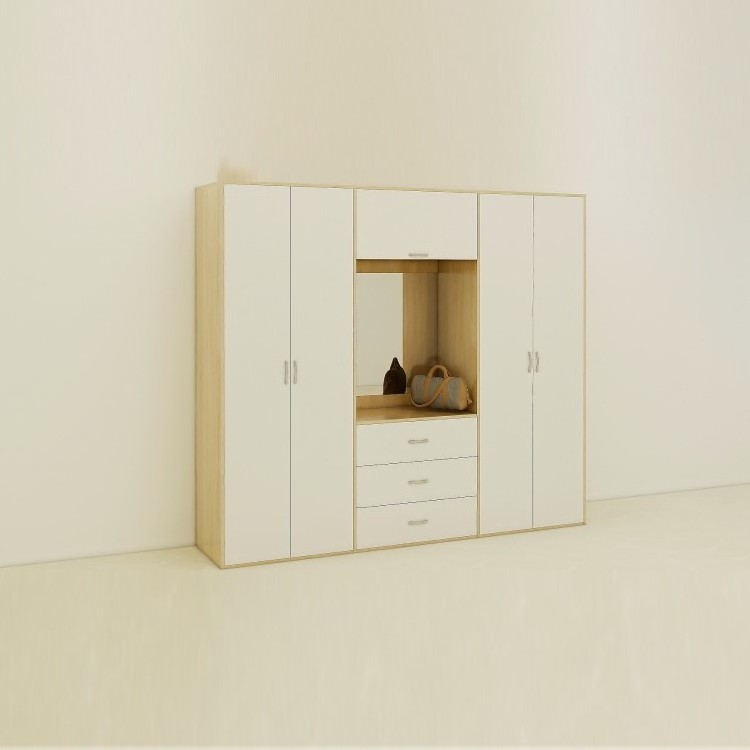 China factory direct sale  furniture bedroom wardrobe combination modern and simple living room cabinet combination