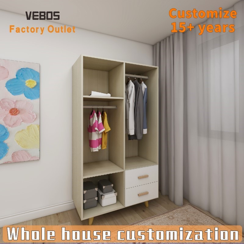 factory direct sale Storage Bedroom Furniture Wardrobe Closet Wooden Style Modern kids wardrobe