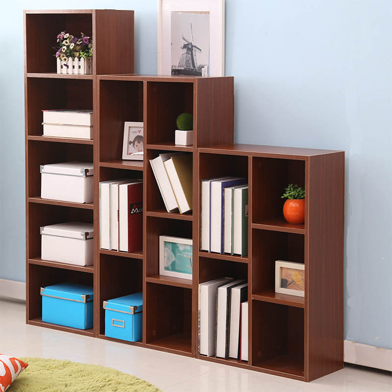 Oem Factory Office Furniture Metal Open 5 Tiers Book Shelf Oem Customized Bookcase For Living Room