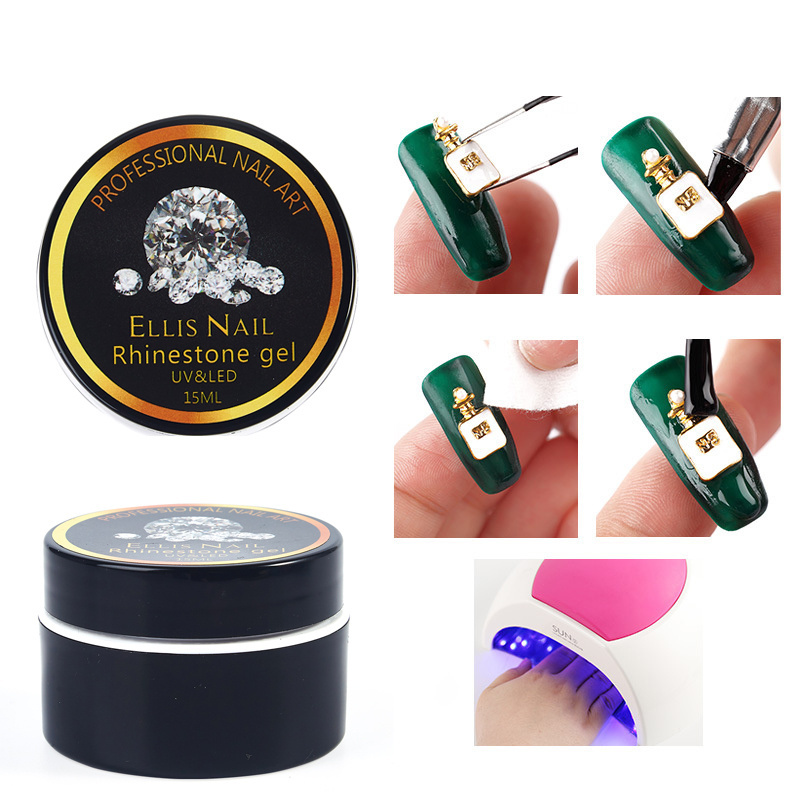 Nail Accessories Gem-on Crystal Nail Art 15ml Decoration Glue Rhinestone glue gel for rhinestones