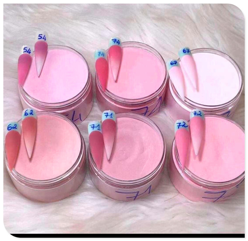 Wholesale bulk Cover Pink Acrylic Powder Nude Color Nails Salon Professional Products Acrylic Powder For Nails