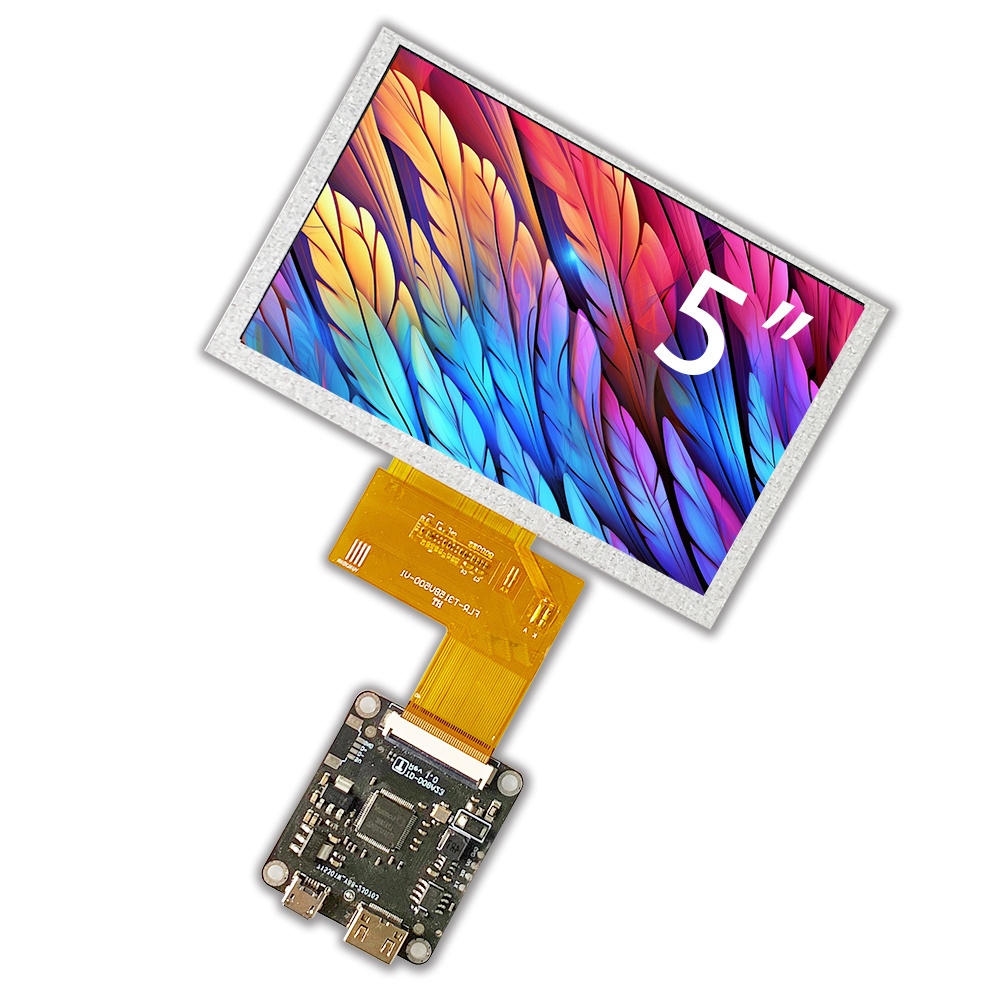 800x480 Laptop PC mini Sub Screen Panel Module 5 inch USB micro Display 40 PIN Very Small LCD Screen for Camera Equipment