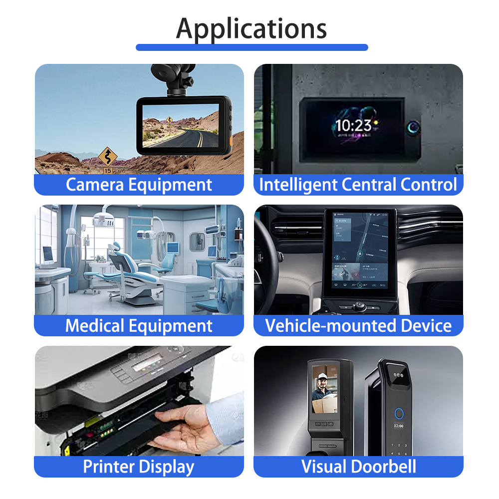 800x480 Laptop PC mini Sub Screen Panel Module 5 inch USB micro Display 40 PIN Very Small LCD Screen for Camera Equipment