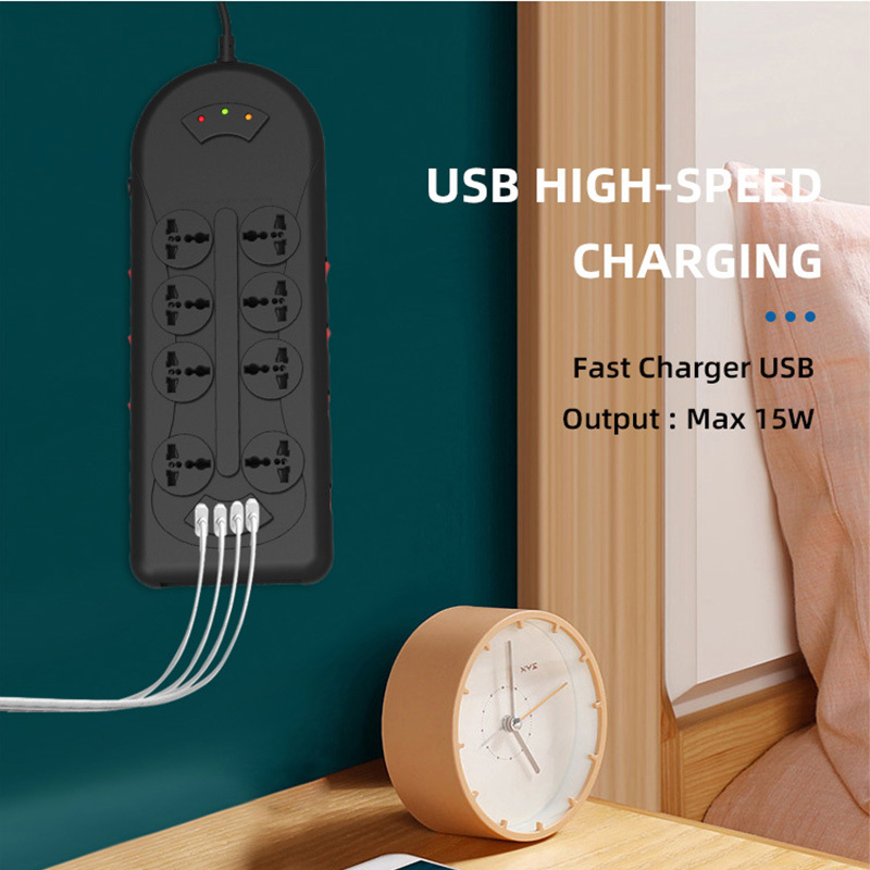 Vastfafa Low price male female switch socket outlet holder hook power wall electrical plugs and sockets extension