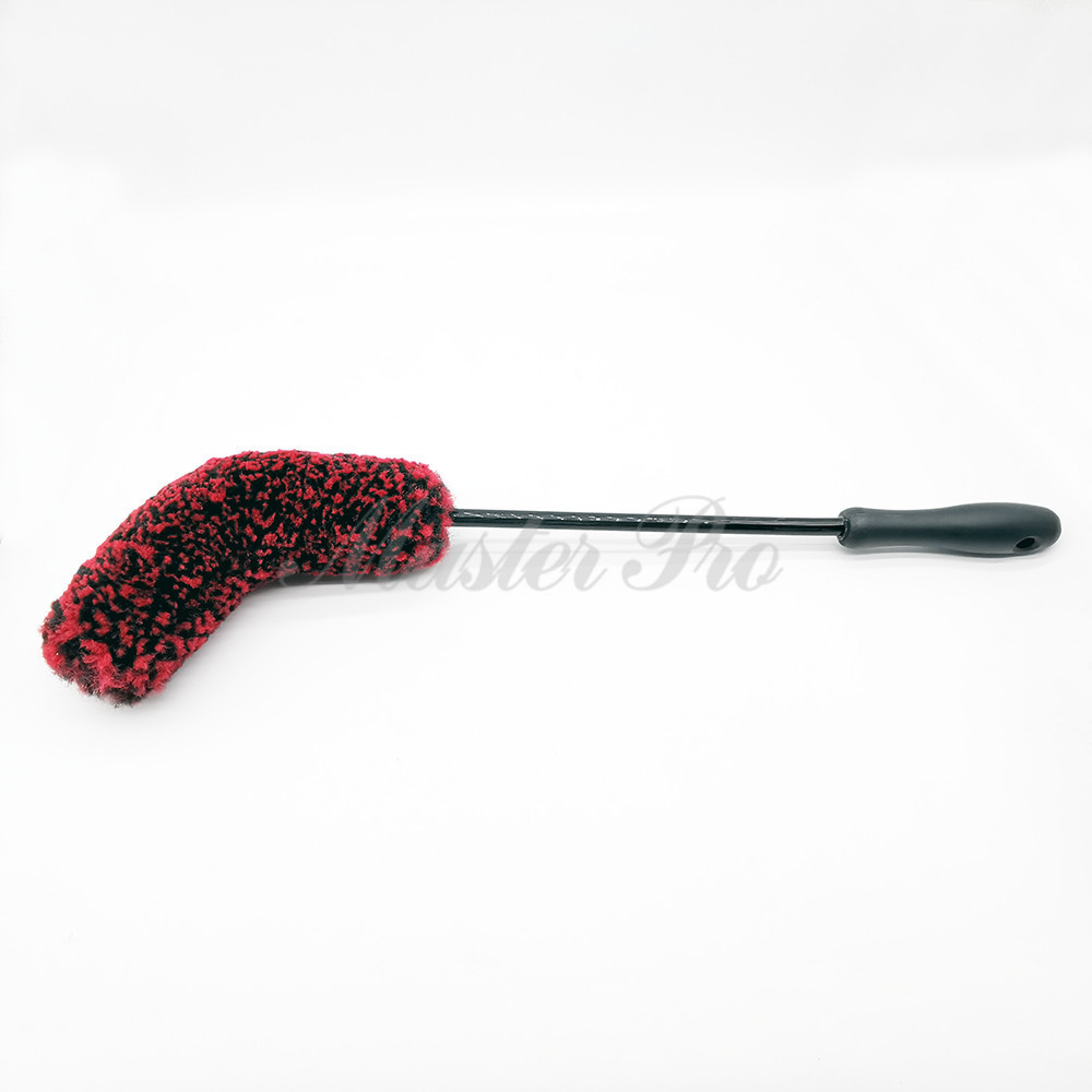 Master D71079 Adam's Microfiber Wheel Brush set Auto Detailing Brush Woolie Barrel brush set