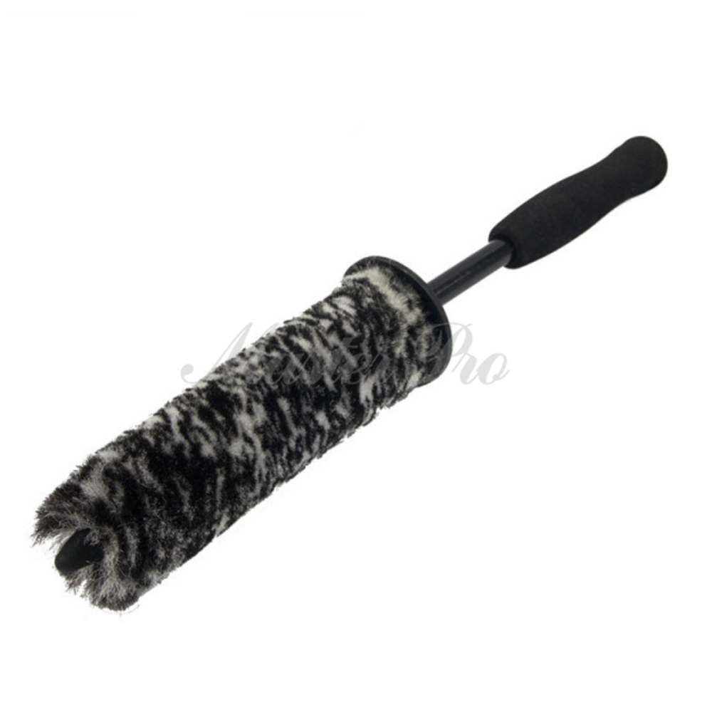 Master D71964 Auto & Car Premium Woolies Soft Grip Handle Wheel Rim Cleaning Brush