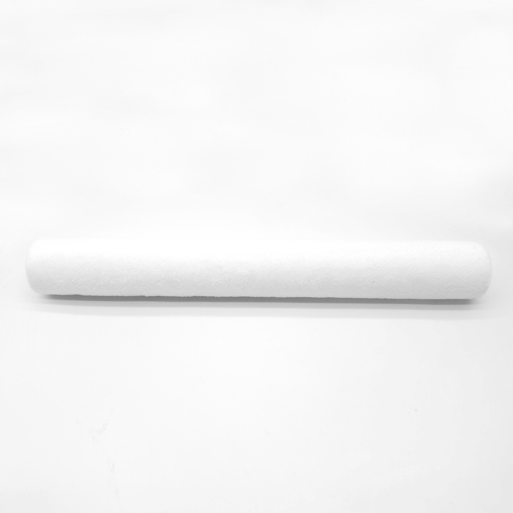 Master 18 inch 45cm Long Shedless Lint Free White Woven Polyester Epoxy Paint Roller Cover Sleeve Brush with 3/8 1/2  inch Nap