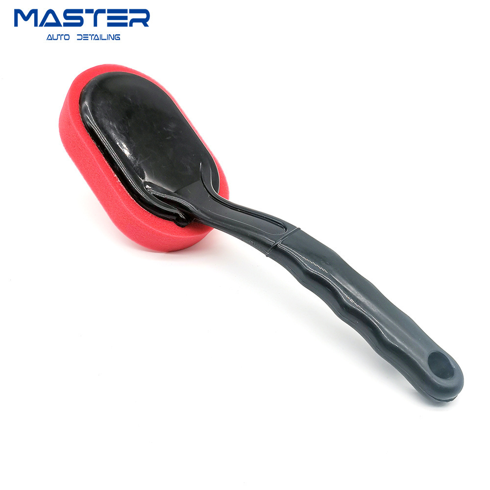 Master M71009 Replaceable Foam Brush Head Car and Auto Tire Shining Brush Tire Dressing Waxing Applicator