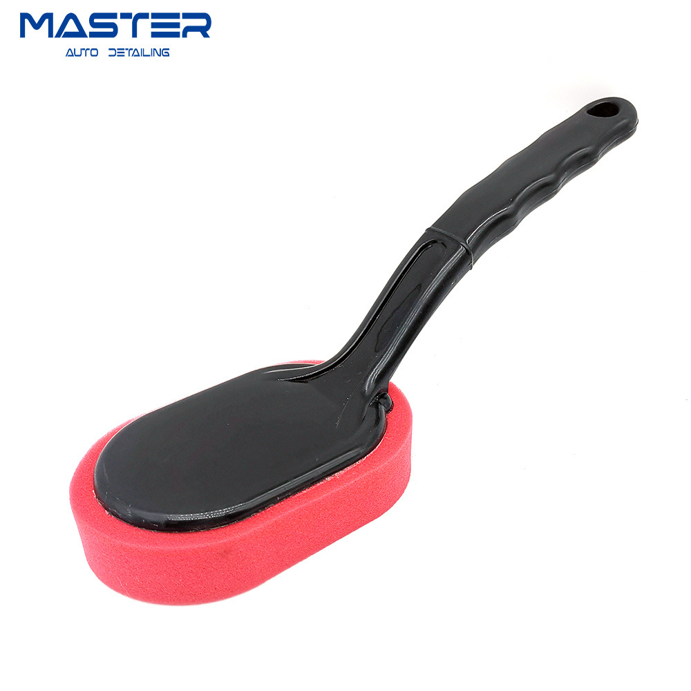 Master M71009 Replaceable Foam Brush Head Car and Auto Tire Shining Brush Tire Dressing Waxing Applicator